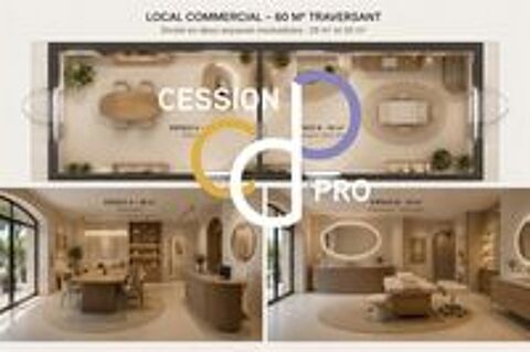  LOCAL COMMERCIAL DE 60 M² A LOUER AU SEIN D'UN CONCEPT STORE ELEGANT ET QUALITATIF, OUEST DE NIMES 
