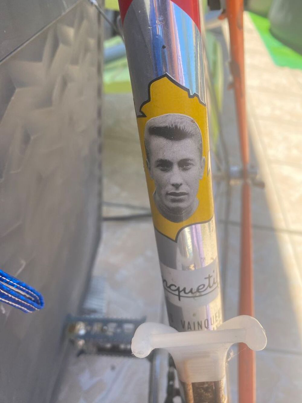 V&eacute;lo vintage collector marque JACQUES ANQUETIL
Vélos