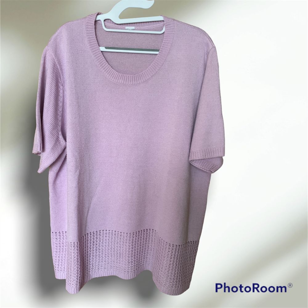 pull grande taille col rond Vêtements