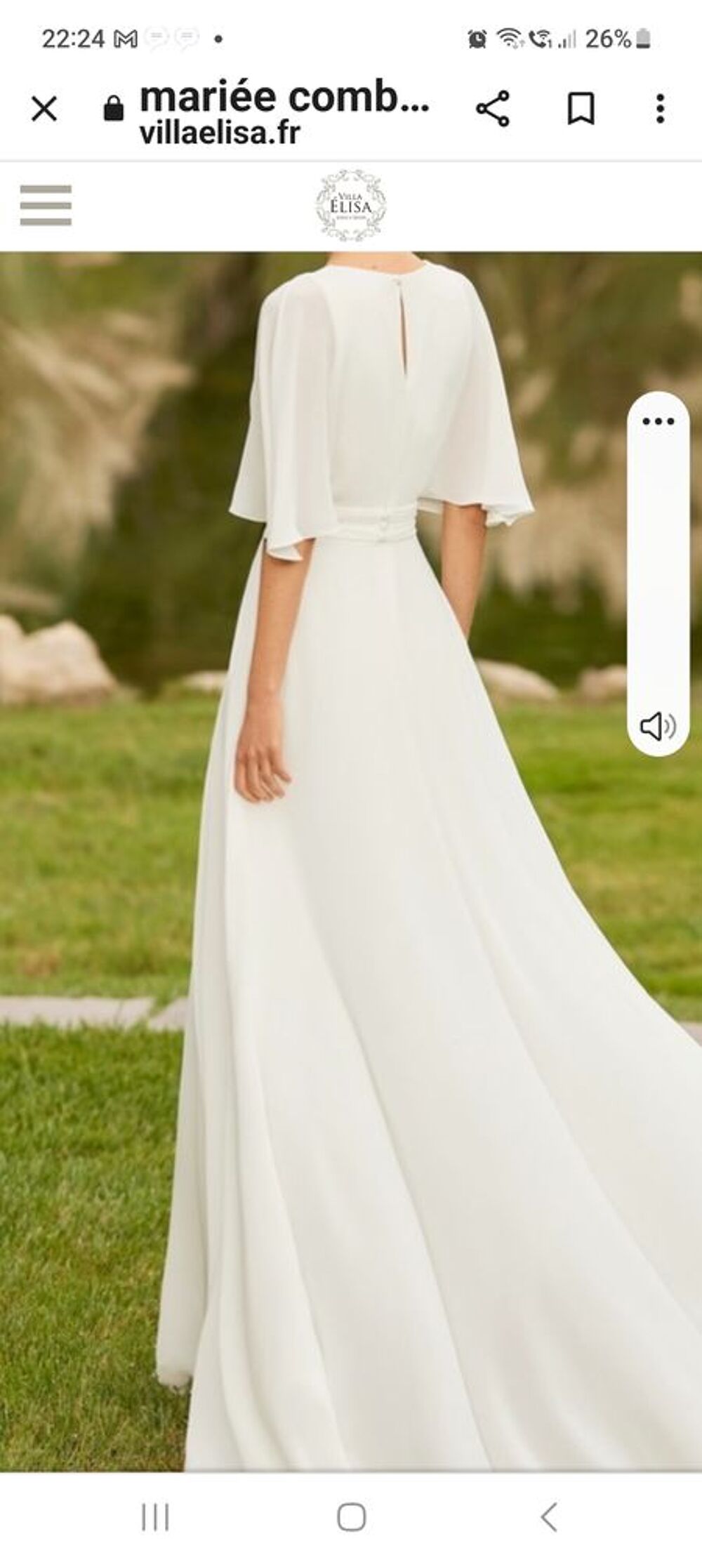 Robe de Mari&eacute;e Rosa Clara Vtements