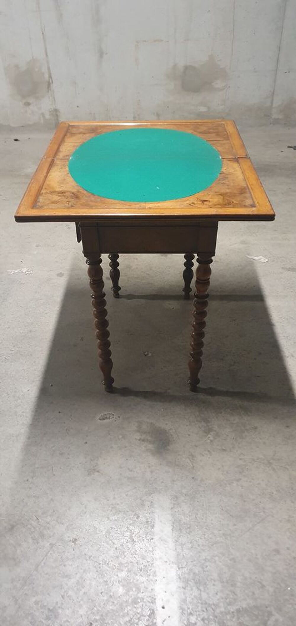 table de jeux ancienne en bois Meubles