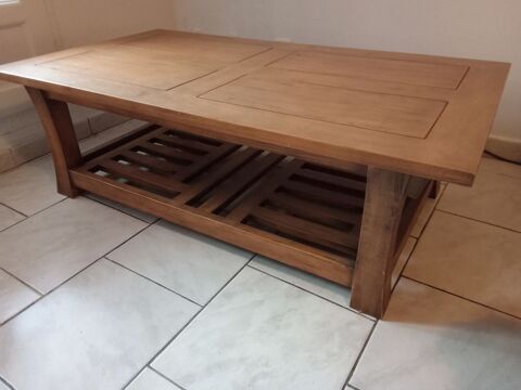 Table de salon en bois massif Saint-Marcel-sur-Aude (11)