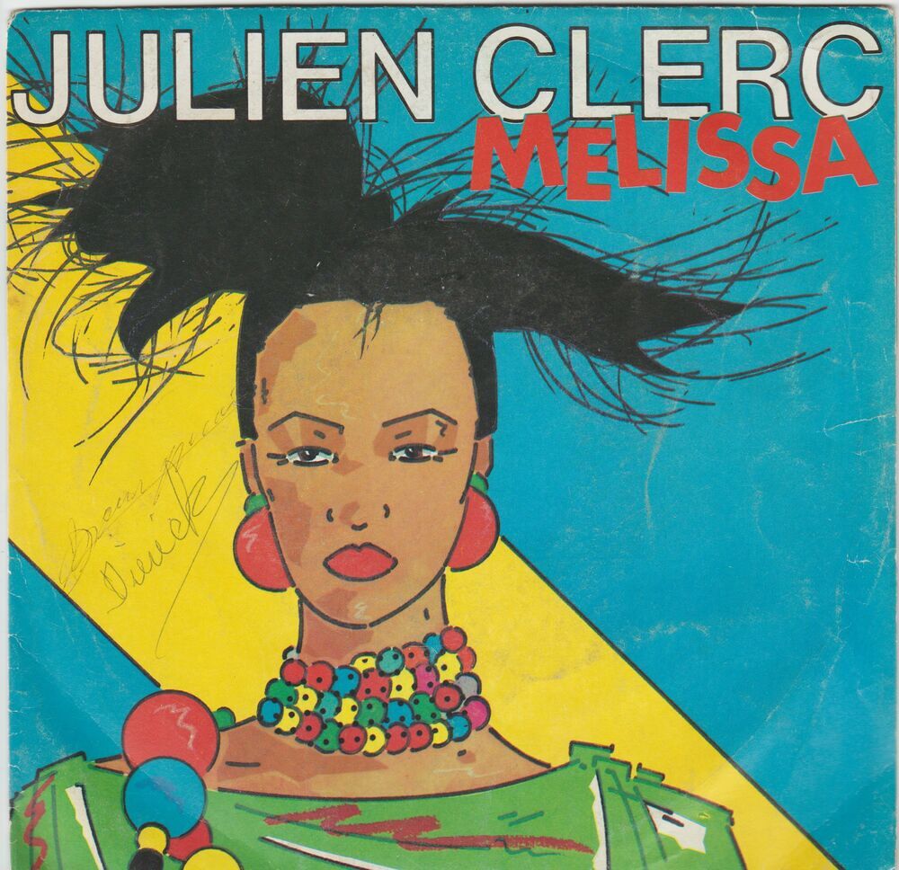 JULIEN CLERC / 9 X DISQUES VYNIL 45 TOURS / CD et vinyles
