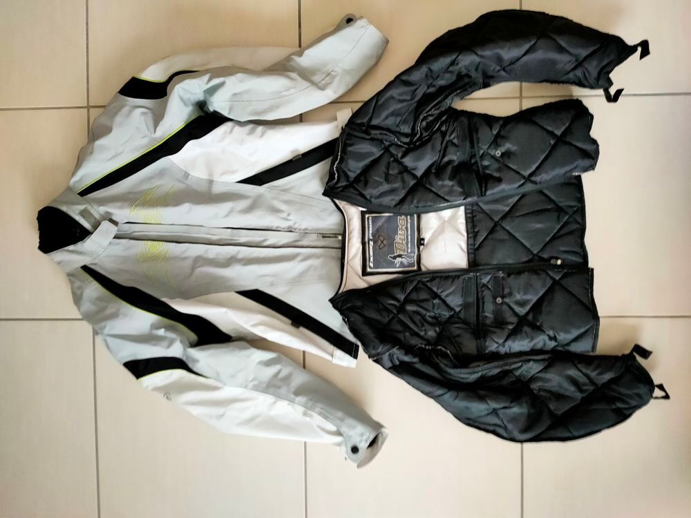 Blouson + casque + gants femme Vêtements