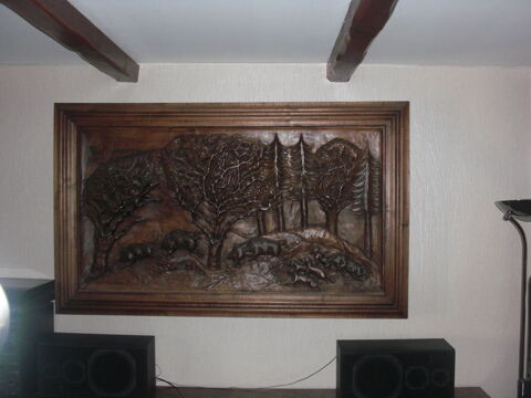 TABLEAU DE CHASSE en bois massif 1500 Champigneulles (54)
