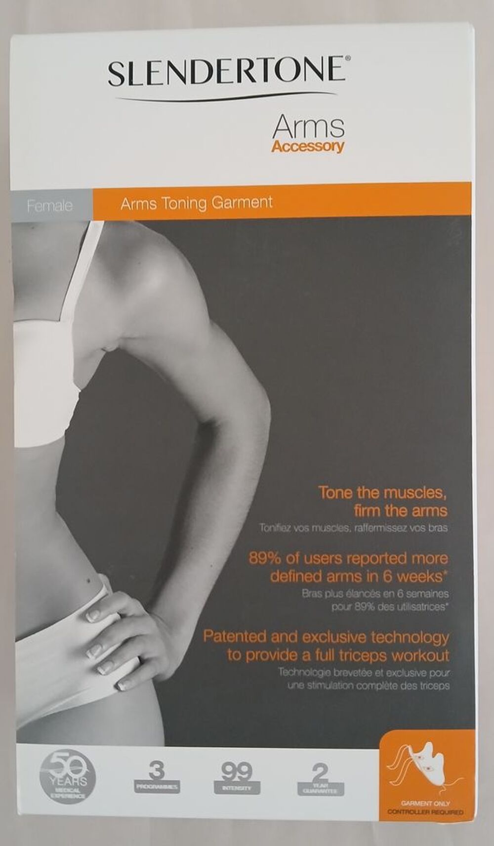 Lot Slendertone Abs7 et Slendertone Arms Sports