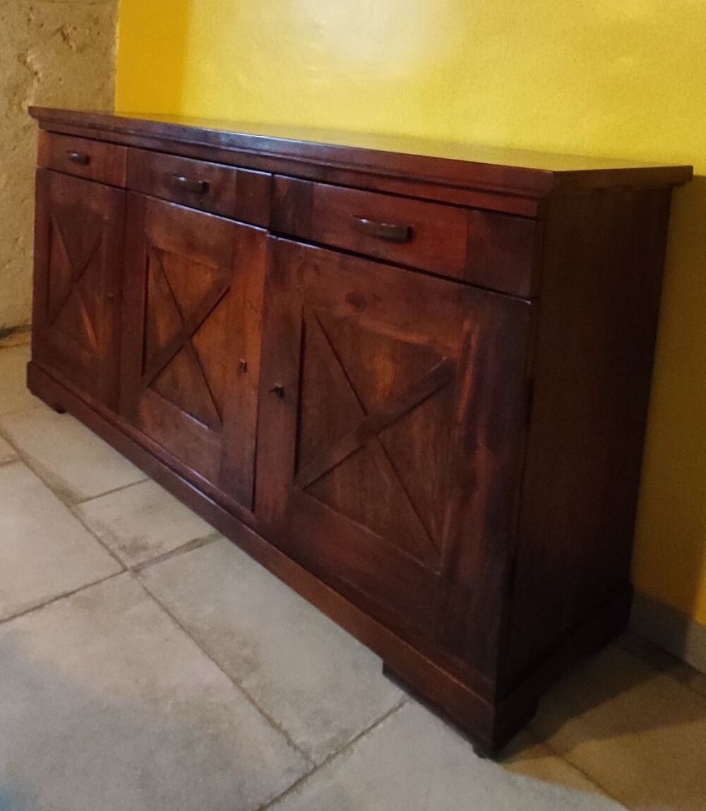 Ensemble meuble et table en merisier Meubles
