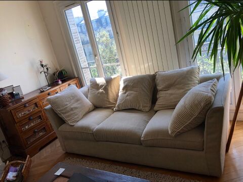 canap� 3places tissus  (pacific compagnie) 490 Paris 17 (75)