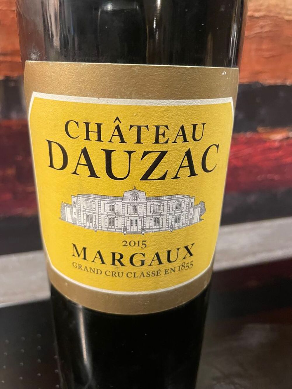 1 Bt CHATEAU DAUZAC 2015 5&deg;Grand Cru Class&eacute; MARGAUX Cuisine