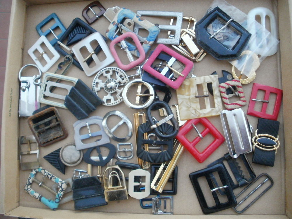 Lot de boucles de ceinture diverses Bricolage