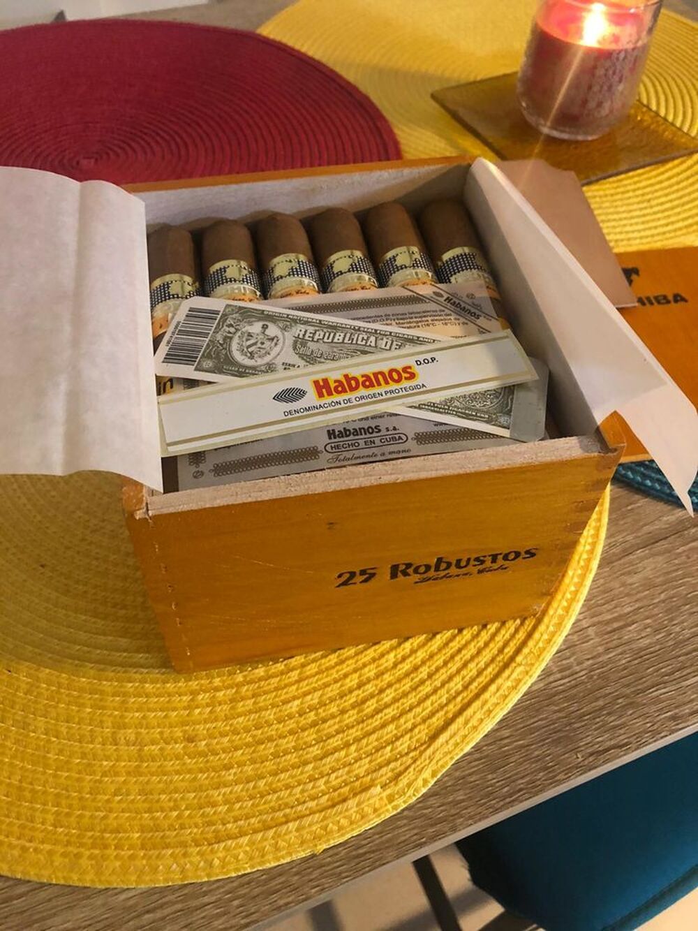 Cohiba Esplendido et Cohiba Robusto 