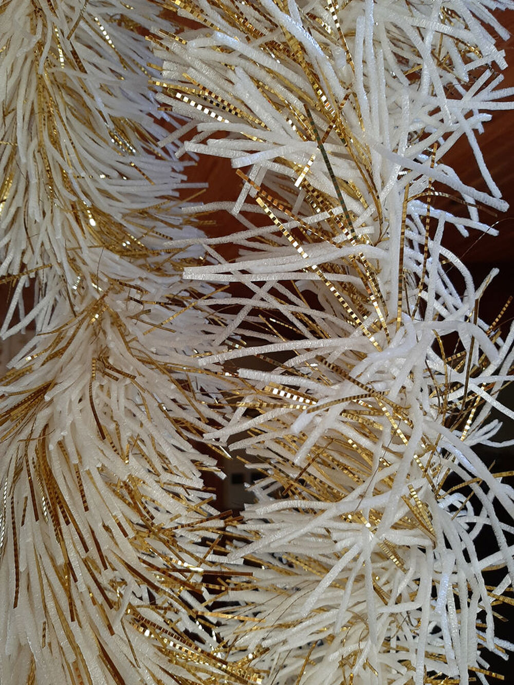 Guirlande Blanc et Or 2M50 Décoration