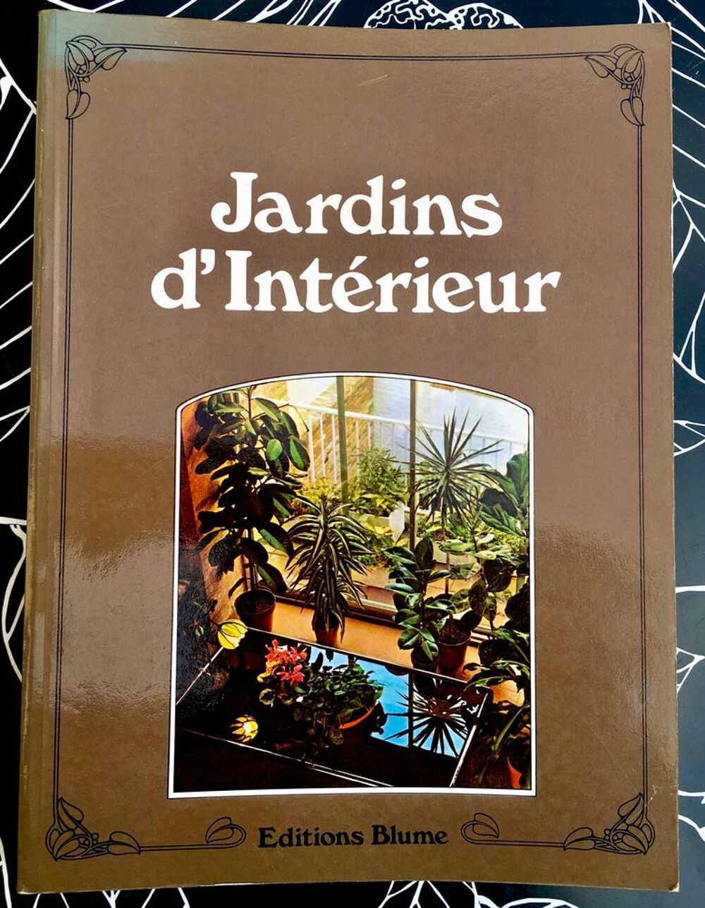 JARDINS D'INTERIEUR de M.WRIGHT ; Beau grand livre de 255 p Livres et BD