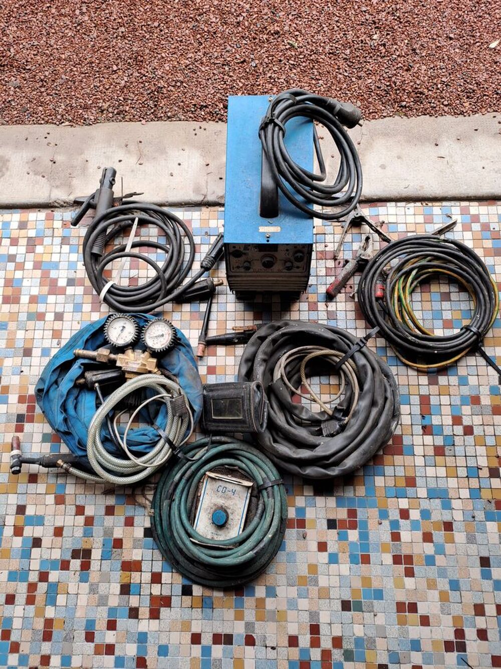   Poste à souder professionnel ELEKTROSTA 160 TIG / ARC 
