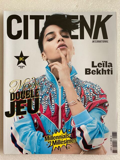 Magazine CITIZEN K International Nº 86 Leila Bekhti  2018 10 Joué-lès-Tours (37)