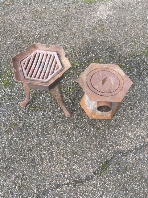 Fourneau chauffe fers � repasser/po�le bois fonte 65 Castres (81)