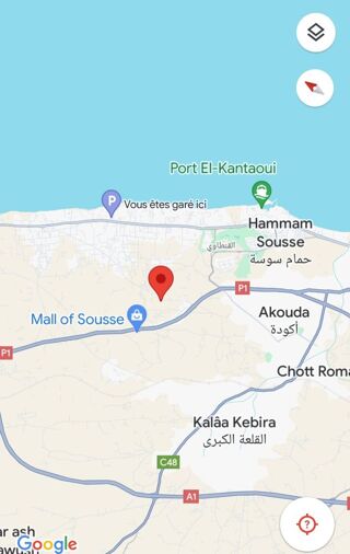  Terrain  vendre 600 m Sousse, tunisie