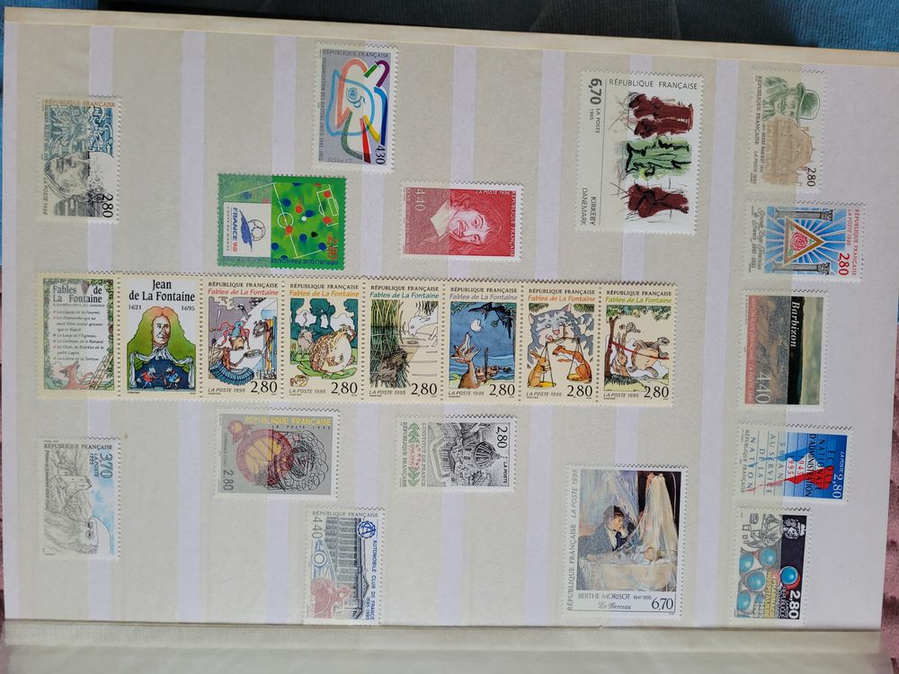 COLLECTION TIMBRES FRANCAIS 