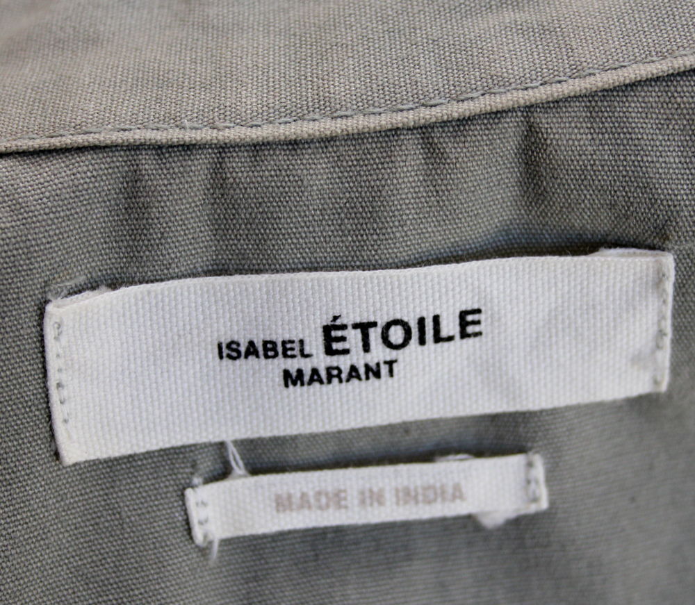 Robe vert de gris ISABEL MARANT T.36/38 Vêtements