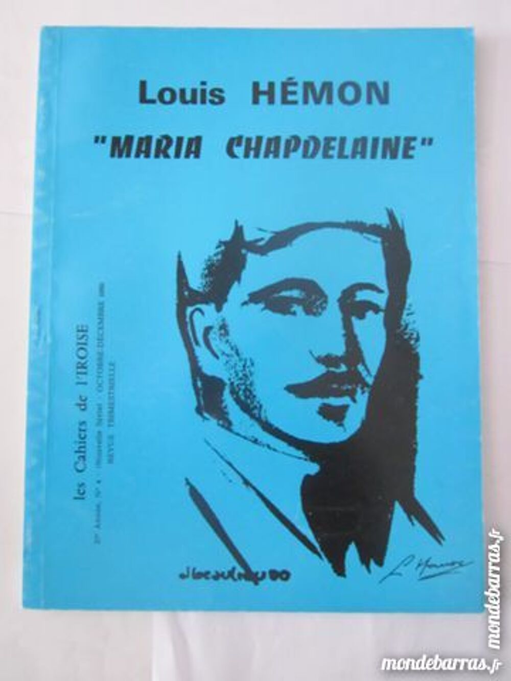 CAHIERS DE L'IROISE N&deg; 4 LOUIS HEMON Livres et BD