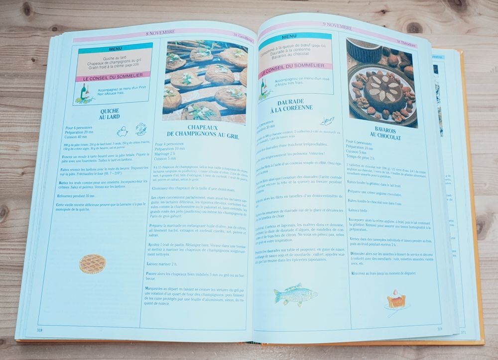 365 jours de cuisine - Patrice DARD Livres et BD