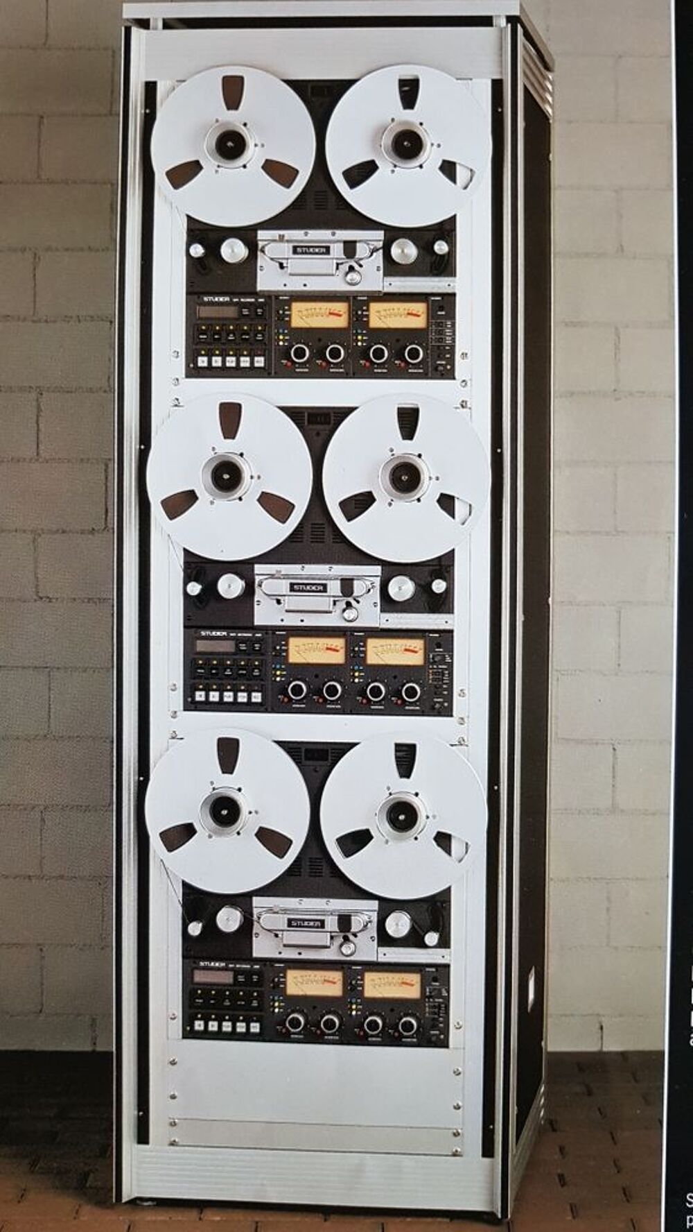 CACHES STUDER POUR MEUBLE RACK Audio et hifi