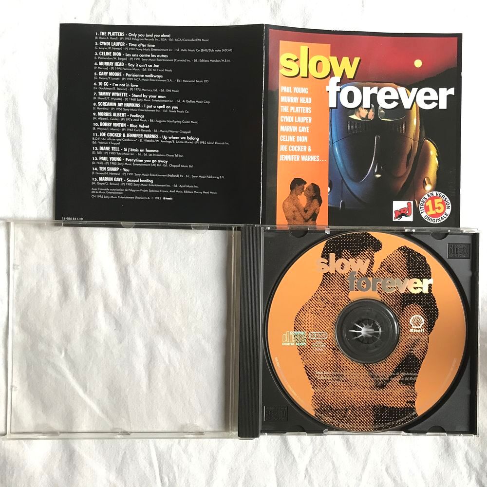 CD Slow Forever Vol.1 Titres En Version Originale Shell Col CD et vinyles