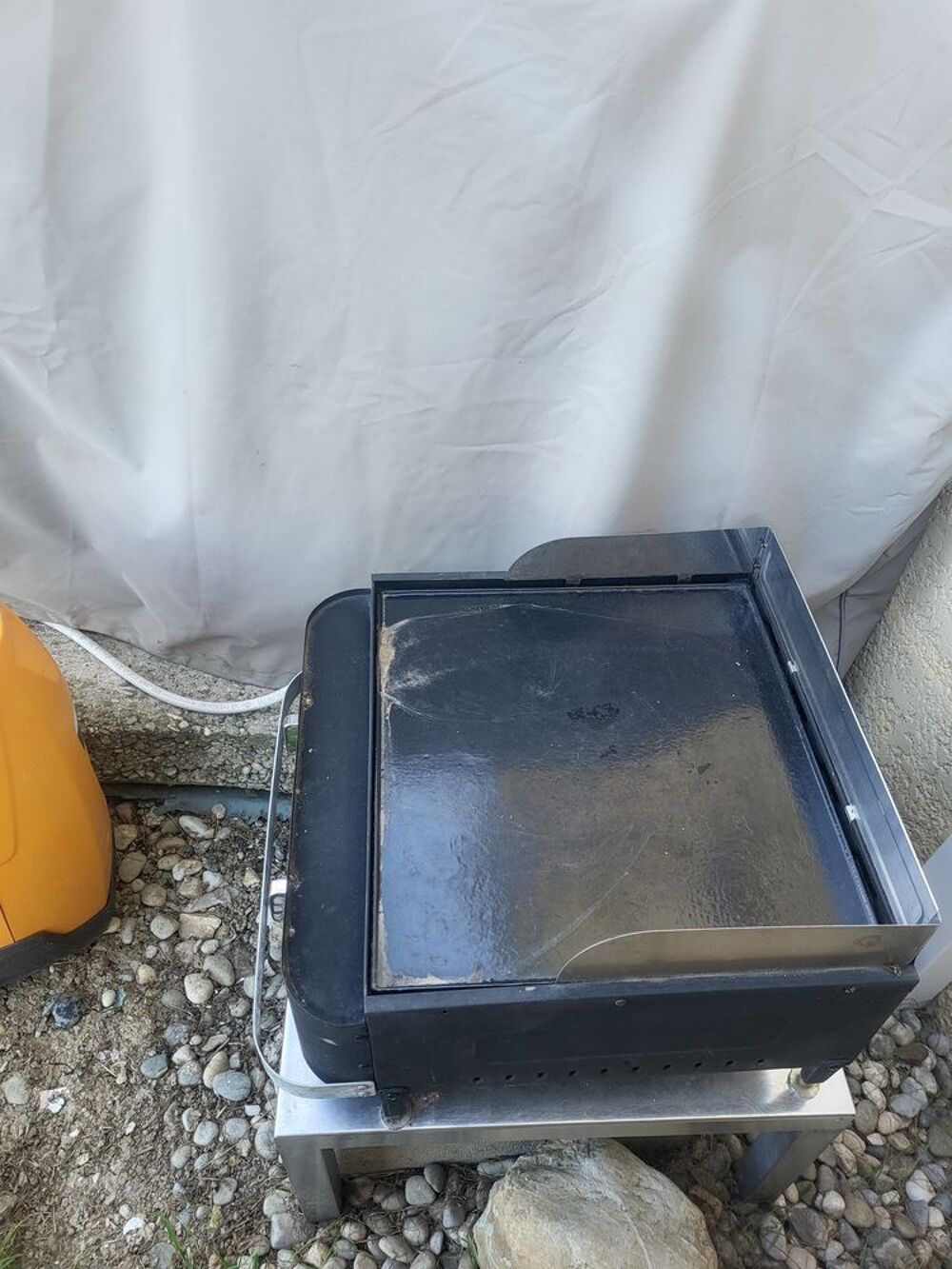 Plancha &agrave; gaz Jardin