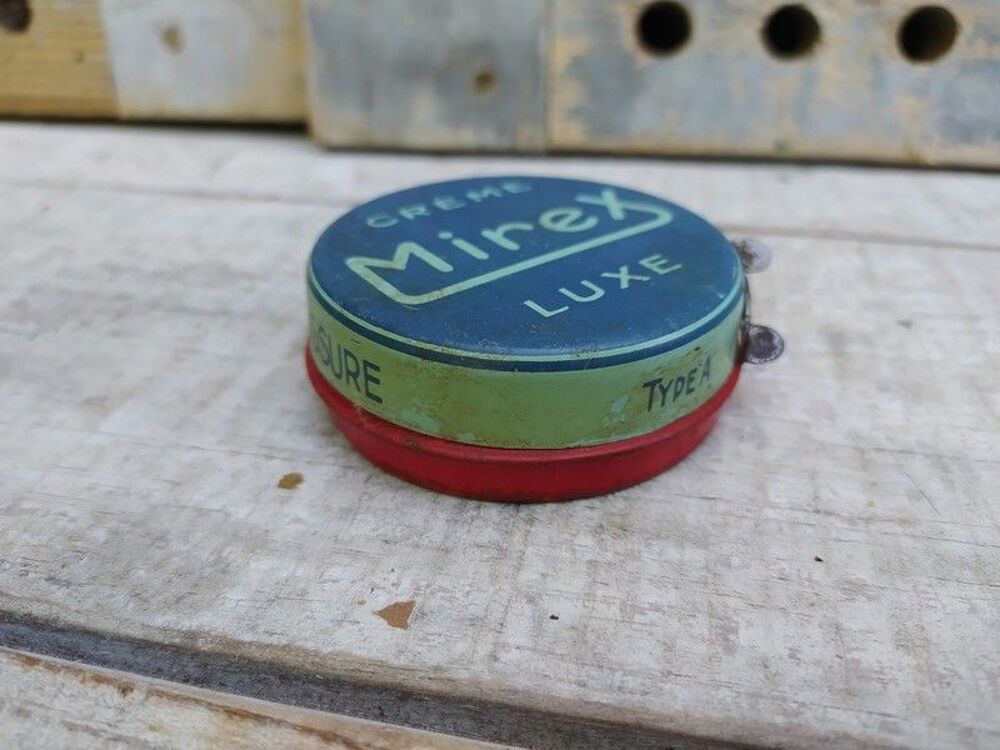 Ancienne Boite Publicitaire Cirage Mirex 
