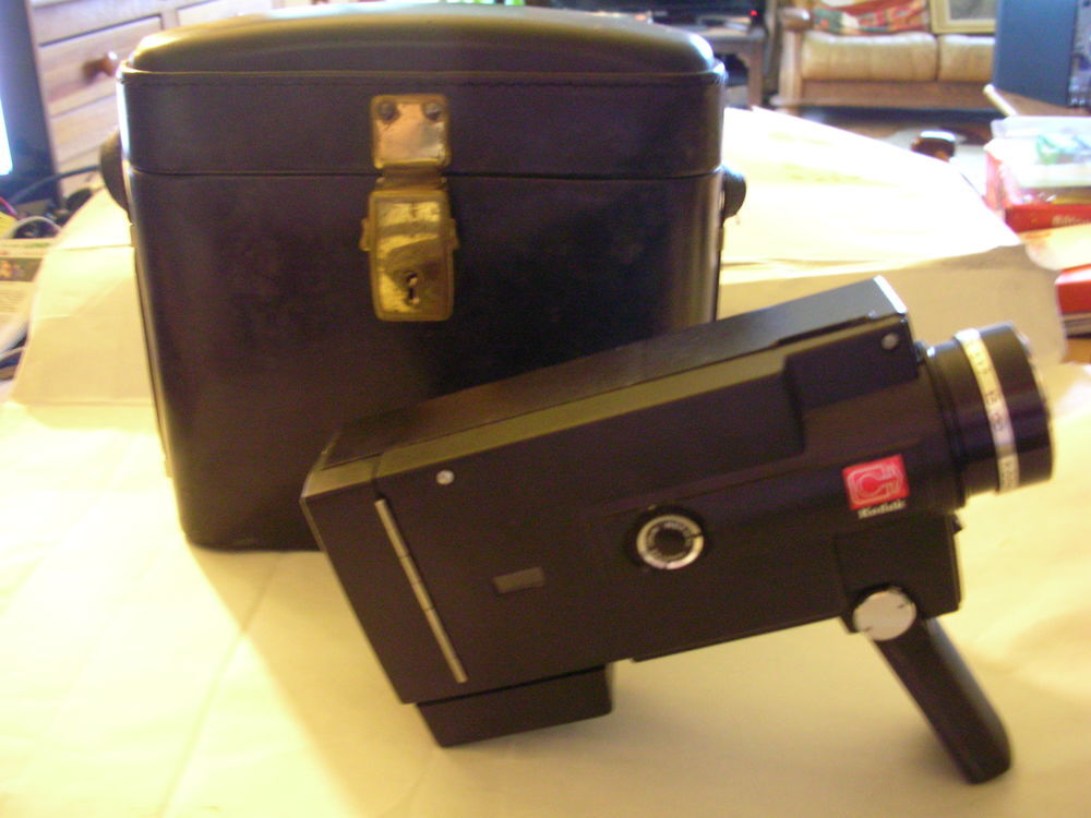 KODAK Instamatic M6 Camera Super 8 Etui Cuir Vintage Photos/Video/TV