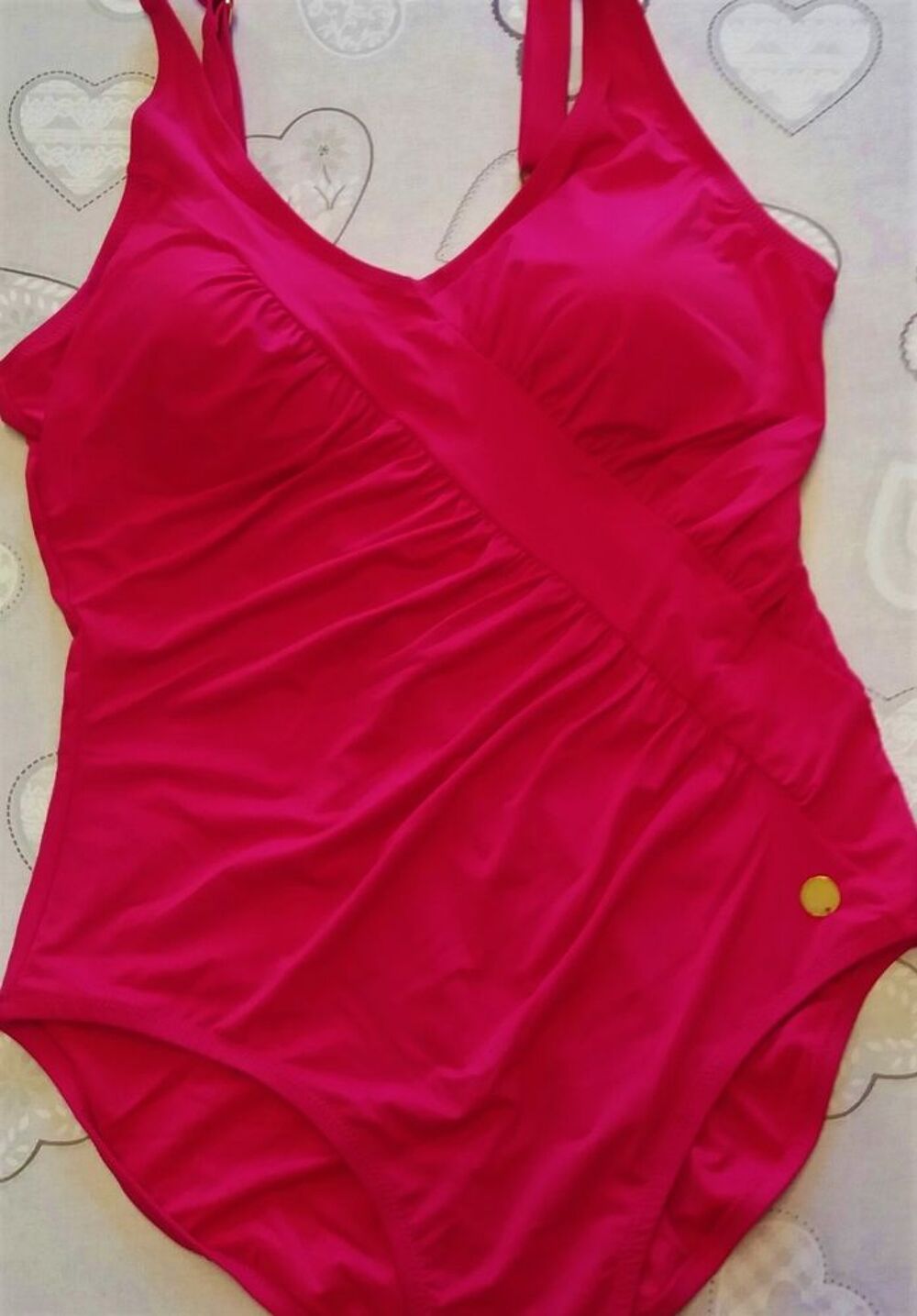 Maillot de bain rose gainant - Promise T 40 - 85 B - neuf Vêtements