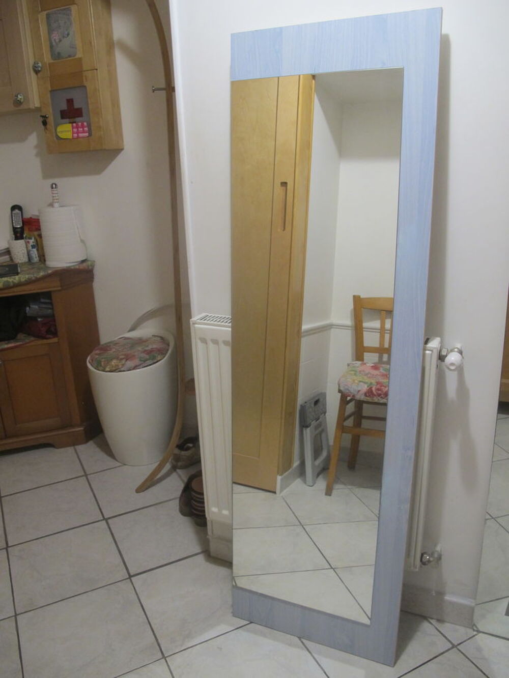 Miroir sur support bois Décoration
