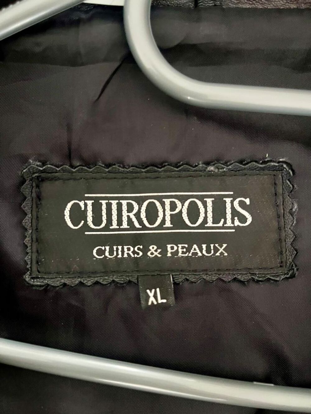 Veste en cuir chic &amp; vintage ? Authentique Cuiropolis (XL) Vêtements