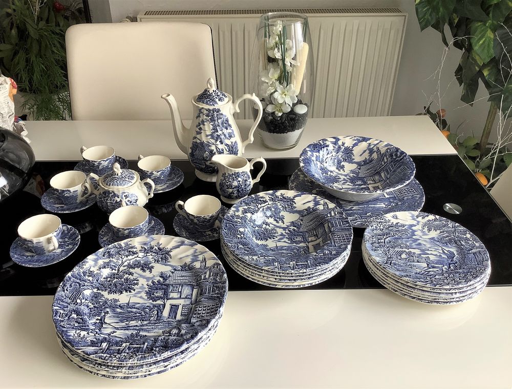 Service de table anglais 35 pi&egrave;ces ? Fine Myott Meakin Table Cuisine
