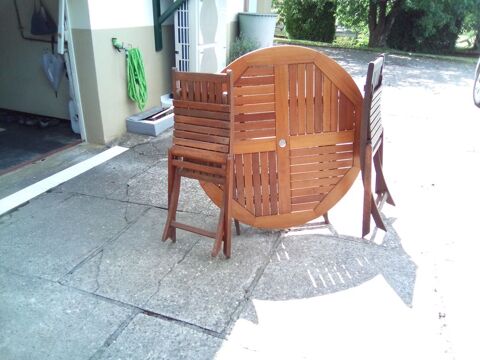 Salon de jardin en bois exotique table et 6 chaises 100 Rohrbach-l�s-Bitche (57)