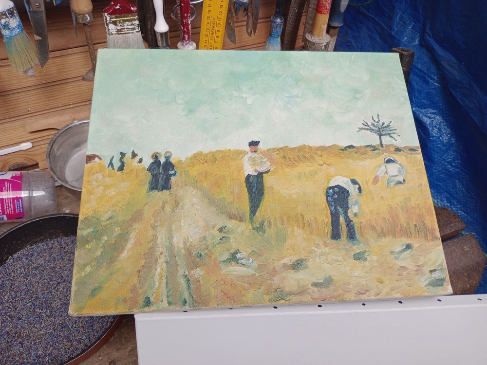 Tableau peint par une passionn&eacute;e de peintures
Décoration
