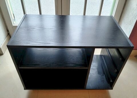 meuble TV noir (en bois) Connelles (27)