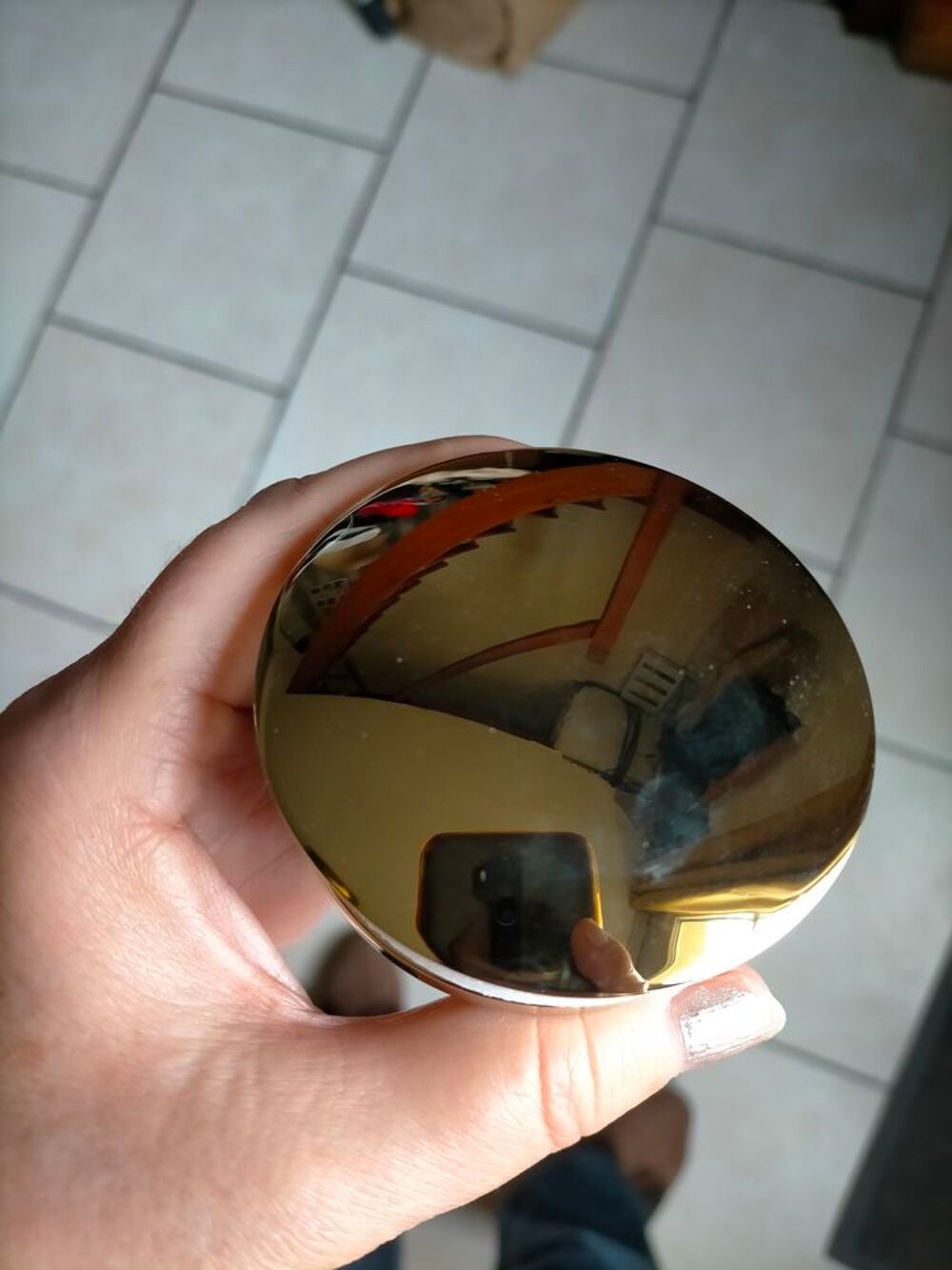 Bonde de lavabo dor&eacute;e Bricolage