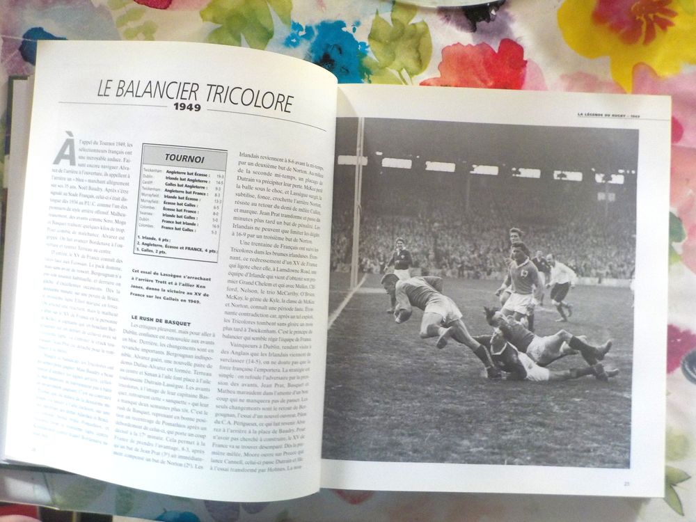 LA LEGENDE DU RUGBY par Henri GARCIA Ed. Minerva Livres et BD
