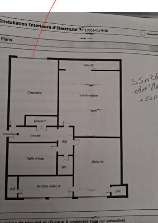  Appartement � louer 2 pi�ces 55 m�