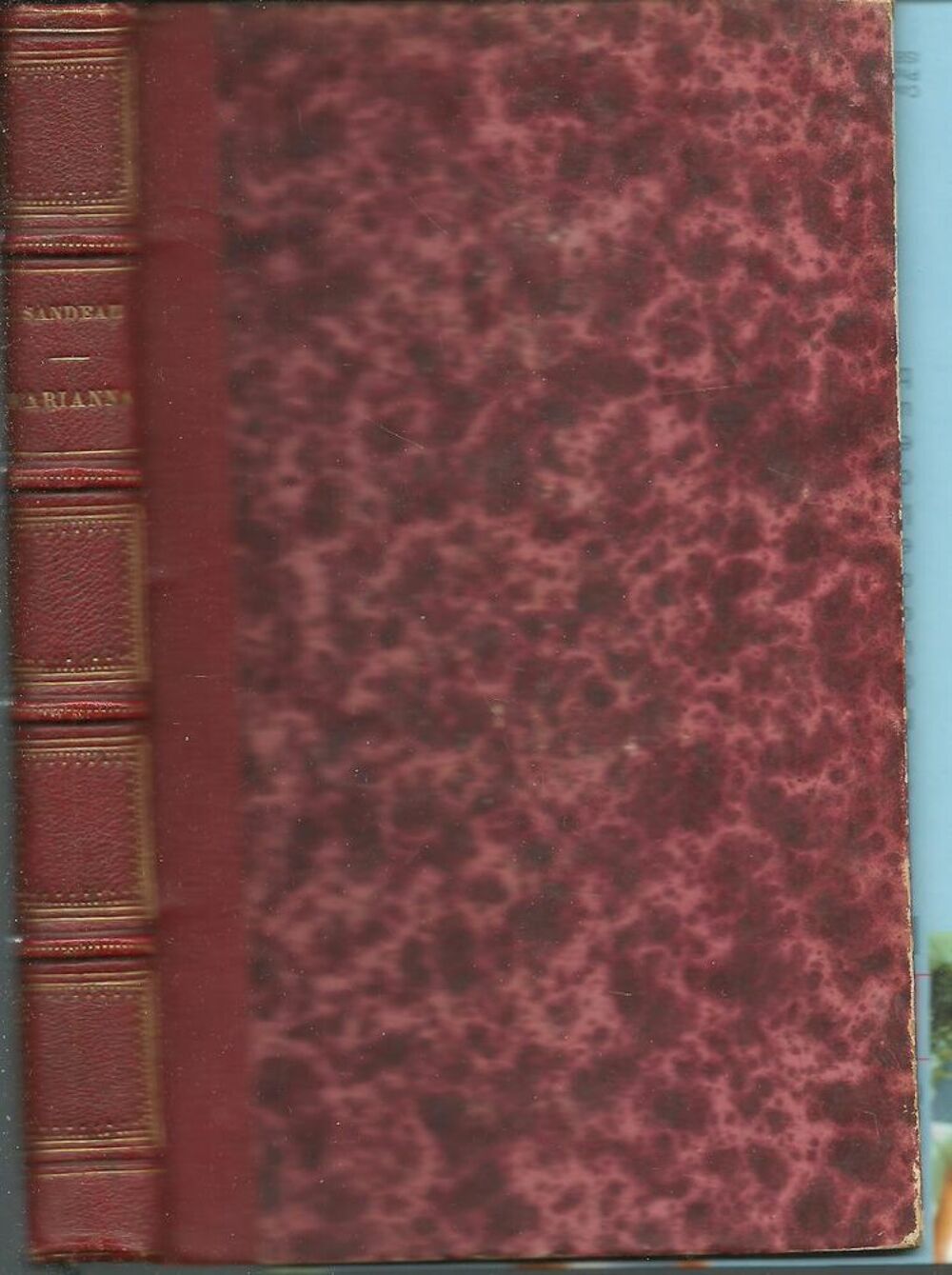 MARIANNA par Jules SANDEAU - 1860 Livres et BD