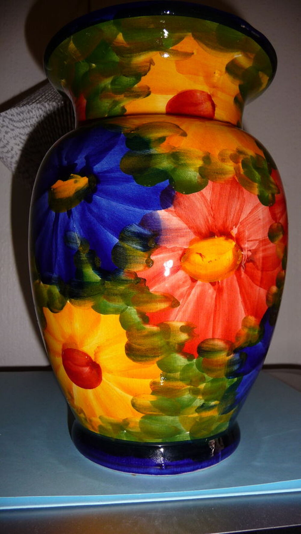 Vase c&eacute;ramique fleurs Décoration