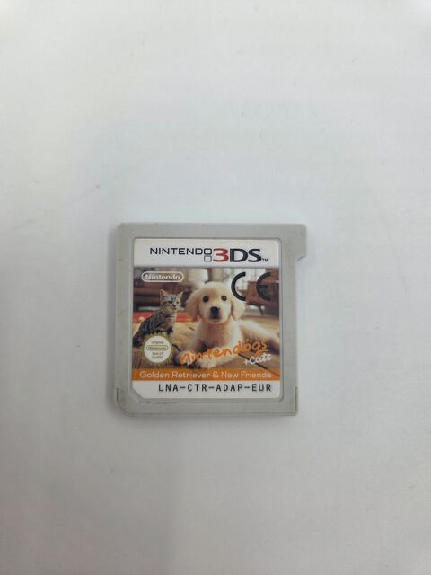 Jeu Nintendo 3DS Nintendogs Golden Retriever et ses Nouveaux 7 Vulbens (74)