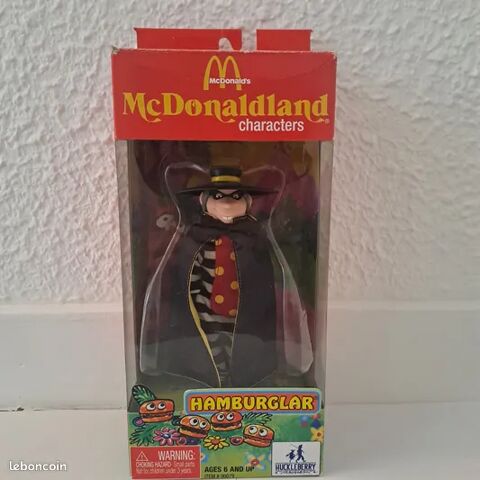 Figurine McDonaldland Characters 2008 Hamburglar neuf 30 Metz (57)