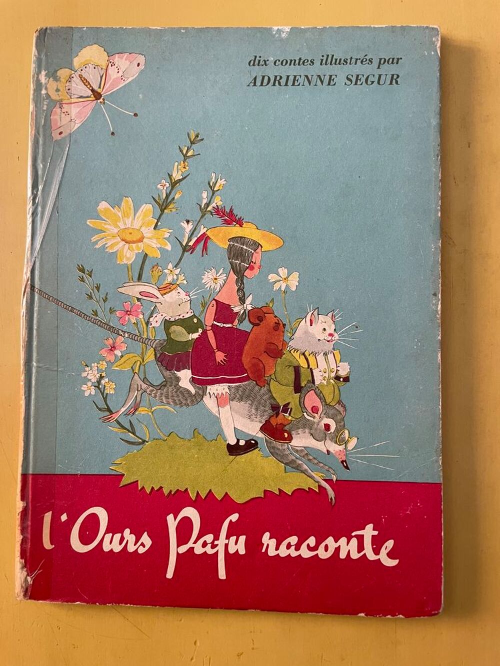Livre ancien 1946 L'OURS PAFU RACONTE 10 histoires contes Livres et BD