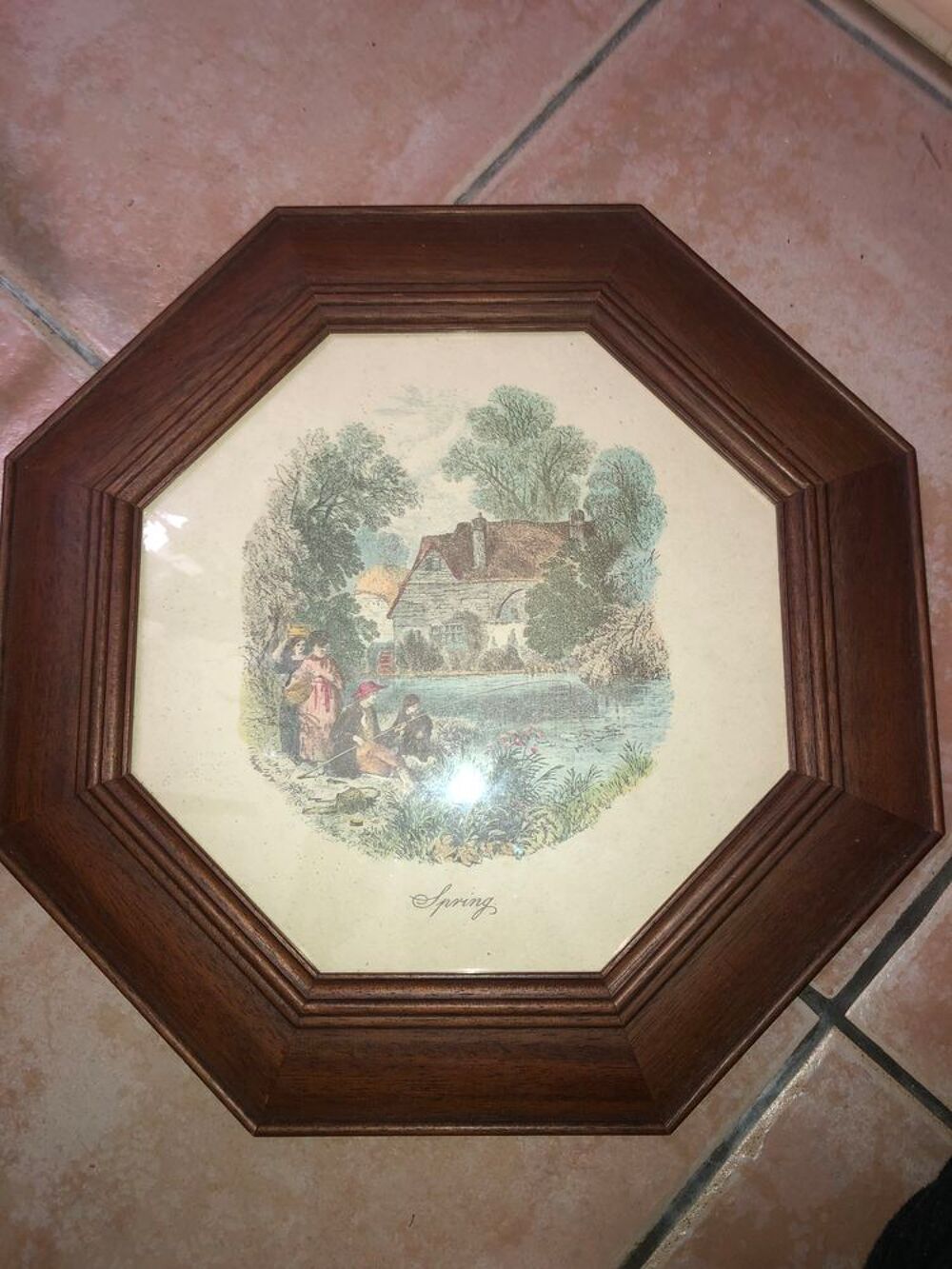 lot de 3 tableaux ancien () 