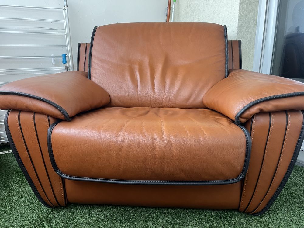 Deux Fauteuils en cuir Meubles