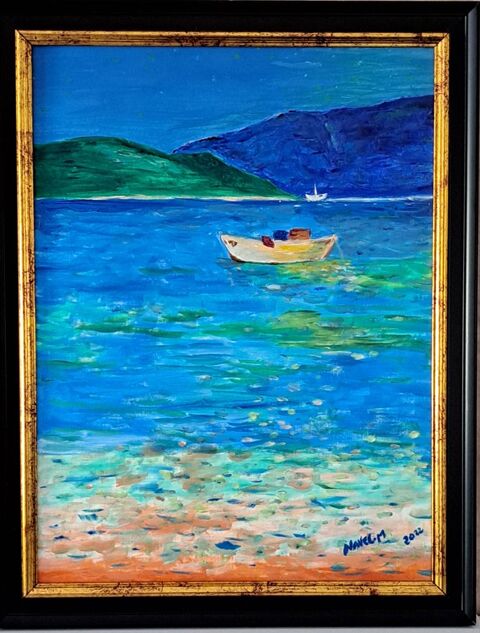 Tableau peinture encadrée 25 Sainte-Maxime (83)