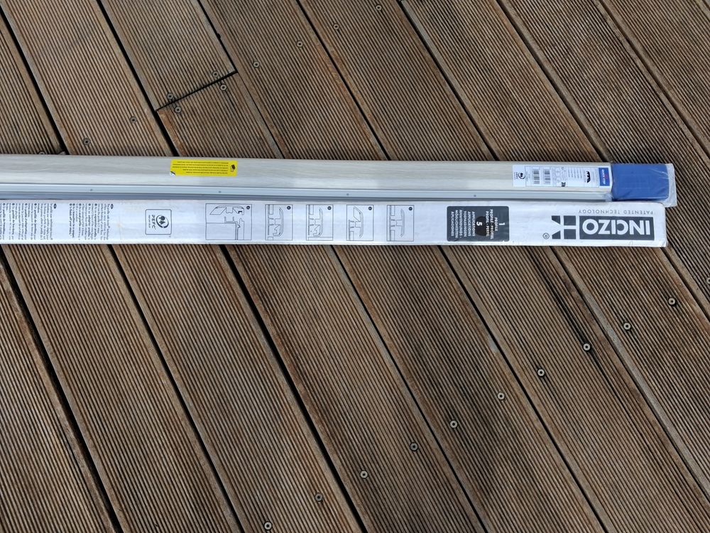 LOT DE 2 BARRES DE SEUILS quick step + 2 cartouches BOSTIK Bricolage