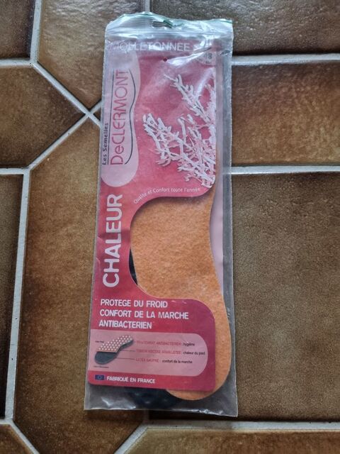 Semelles chaleur molletonn�e Declermont neuve 1 Vulbens (74)
